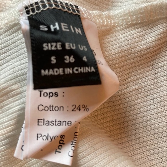 White cami crop top - Picture 3 of 3